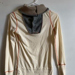 Free people long Sleeve Turtle Neck